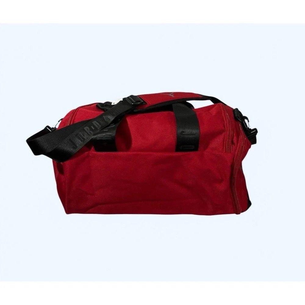 NEW Nike Retro Air Jordan Velocity Sport Small JORDAN Duffle Bag Black Red White